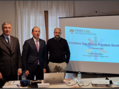 Il segretario responsabile del Gruppo Bper Emilio Verrengia presente al direttivo First Cisl Pop Sondrio