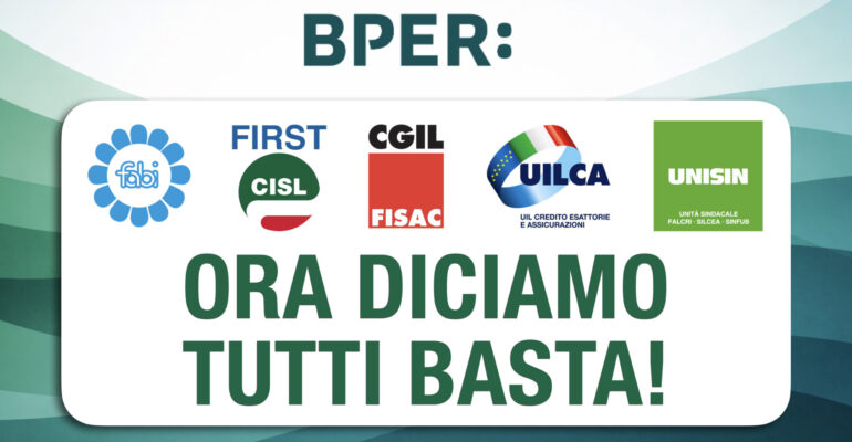 ORA DICIAMO TUTTI BASTA!