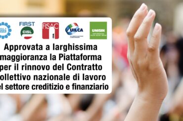 Approvata a larghissima maggioranza la piattaforma per il rinnovo del CCNL