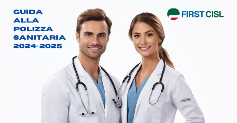 Scarica la guida First Cisl alla polizza sanitaria 2024-2025