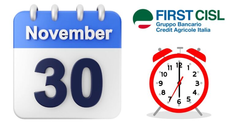 Le scadenze da ricordare a novembre