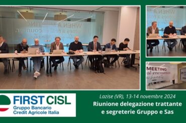 First Cisl Crédit Agricole: risultati e obiettivi negoziali dal confronto tra le segreterie