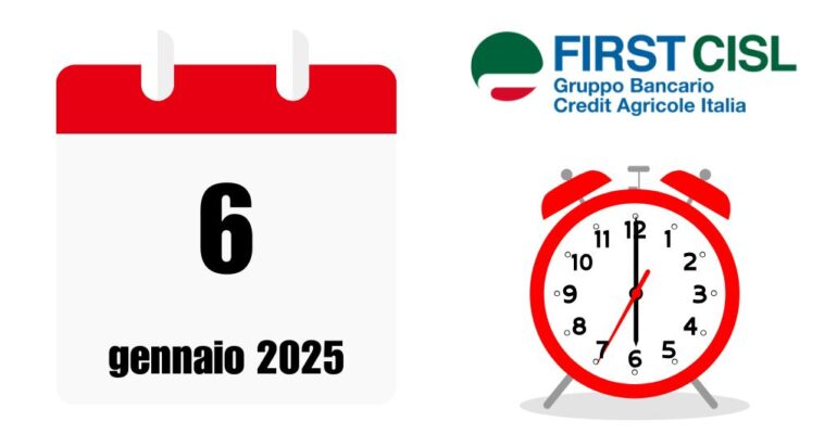 Le scadenze da ricordare fino al 6 gennaio