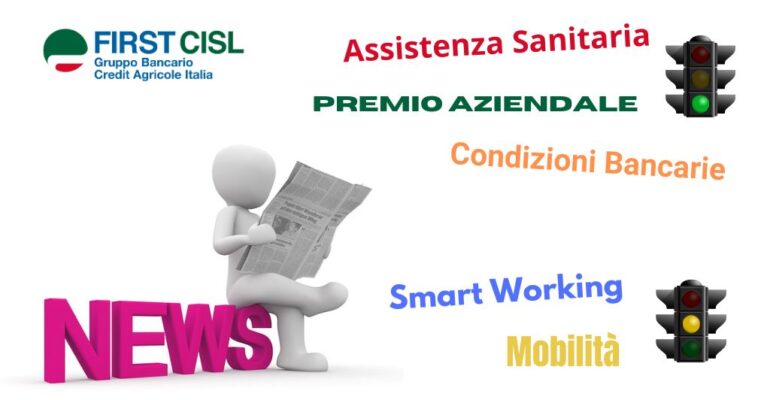 Assistenza sanitaria, condizioni bancarie e premio aziendale: soddisfazione per gli accordi definiti nel Gruppo