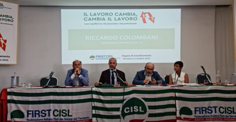 Colombani a Riccione parla di assemblea organizzativa e rinnovo CCNL