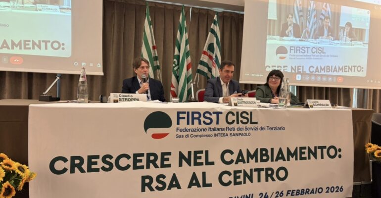L’organo di coordinamento First Cisl ISP dibatte su Global advisor, RLS e rinnovo del contratto nazionale