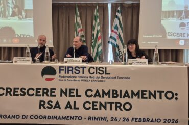 Si conclude l’organo di coordinamento First Cisl ISP. Colombani: “Lavoratrici e lavoratori al centro del nostro agire”