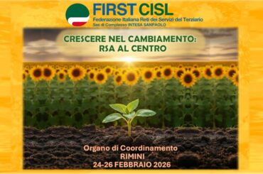 Da domani, a Rimini, l’organo di coordinamento delle RSA First Cisl Intesa Sanpaolo