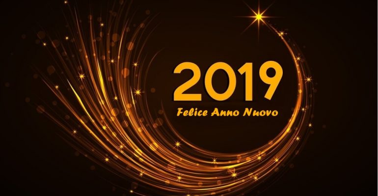 AUGURI PER IL NUOVO ANNO 2019!