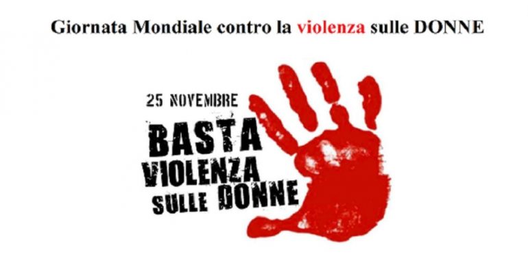 DICIAMO BASTA ALLA VIOLENZA CONTRO LE DONNE!
