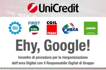 Ehy, Google! Incontro di procedura per la riorganizzazione dell’area Digital con il Responsabile Digital di gruppo
