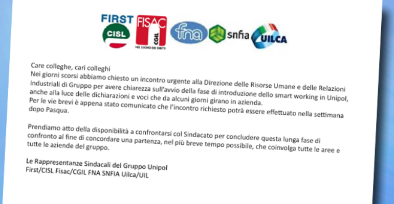 Richiesto un incontro urgente alla Direzione delle Risorse Umane e delle Relazioni Industriali di Gruppo