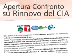 Apertura Confronto su Rinnovo del CIA