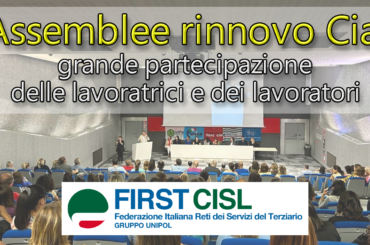 Assemblee Rinnovo Cia: grande partecipazione delle lavoratrici e dei lavoratori