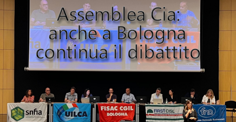 Assemblea Cia: anche a Bologna continua il dibattito