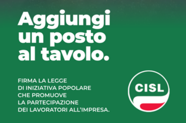 Proposta di legge CISL: “La Partecipazione al Lavoro”