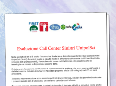 Evoluzione Call center sinistri UnipolSai