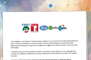 La trattativa sta per partire
