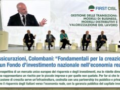 Assicurazioni, Colombani: fondamentali per la creazione di un Fondo d’investimento nazionale nell’economia reale