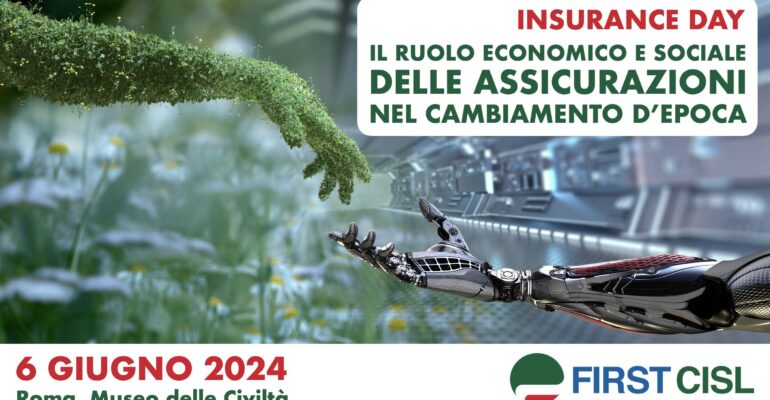 Insurance Day, il 6 giugno a Roma l’evento First Cisl dedicato al mondo delle assicurazioni