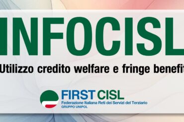 INFOCISL: utilizzo credito welfare e fringe benefit