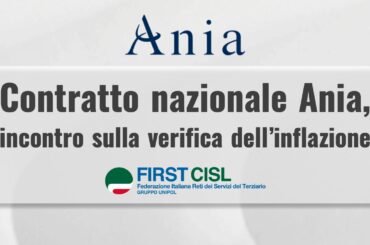 Contratto nazionale Ania, incontro sulla verifica dell’inflazione