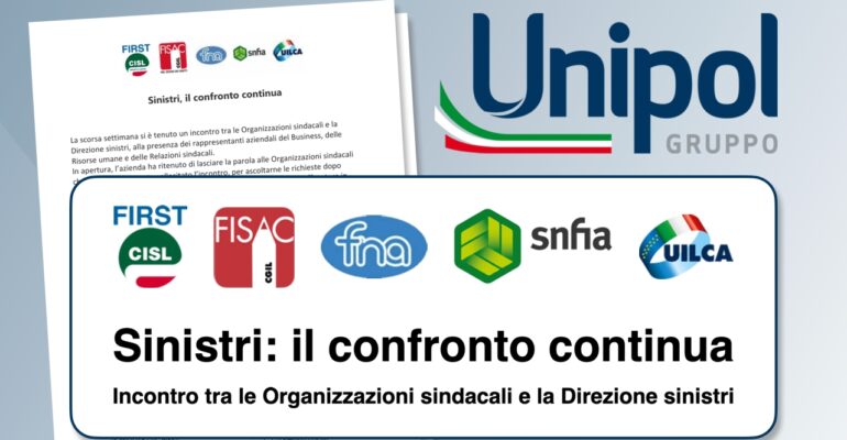 Sinistri: il confronto continua
