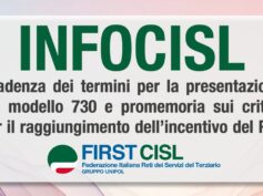 INFOCISL: scadenza termini presentazione 730 e promemoria criteri per raggiungimento dell’incentivo Pav