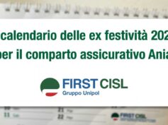 Il calendario delle ex festività 2025 per il comparto assicurativo Ania
