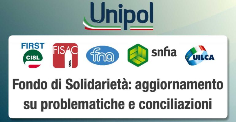 Fondo di Solidarietà: aggiornamento su problematiche e conciliazioni