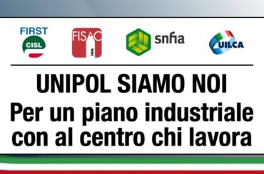 Unipol siamo noi. Per un piano industriale con al centro chi lavora