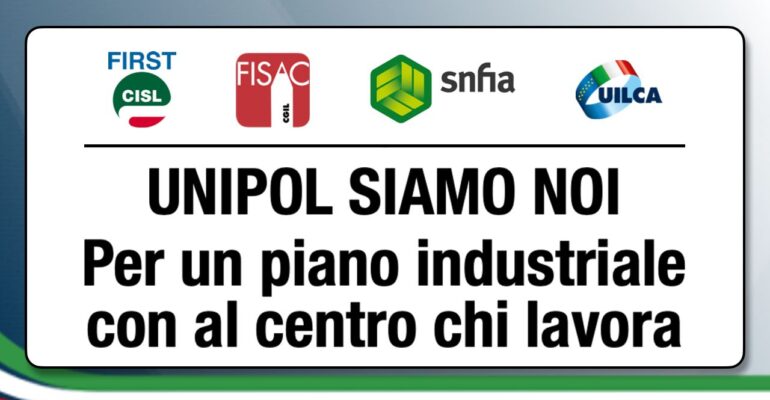 Unipol siamo noi. Per un piano industriale con al centro chi lavora