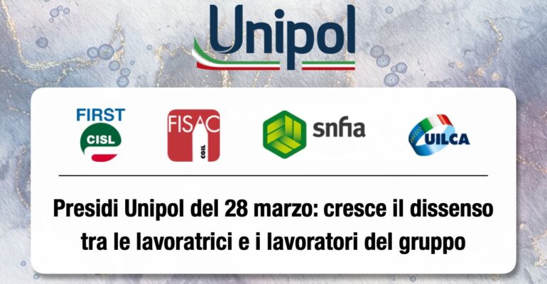 Presidi Unipol del 28 marzo: cresce il dissenso tra le lavoratrici e i lavoratori del gruppo