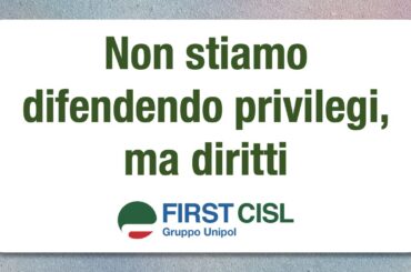 Non stiamo difendendo privilegi ma diritti