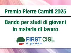 Premio Pierre Carniti 2025 – Bando per studi di giovani in materia di lavoro