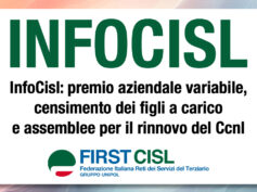 InfoCisl: premio aziendale variabile, censimento dei figli a carico e assemblee per il rinnovo del Ccnl