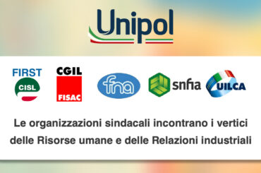 Le organizzazioni sindacali incontrano i vertici delle Risorse umane e delle Relazioni industriali