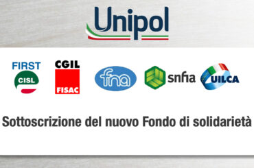 Sottoscrizione del nuovo Fondo di solidarietà