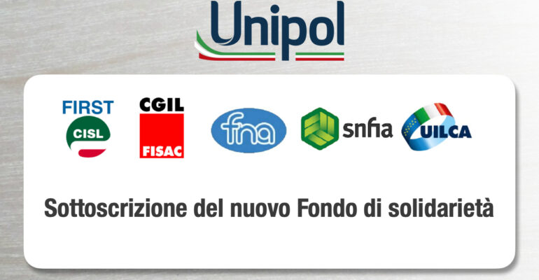 Sottoscrizione del nuovo Fondo di solidarietà