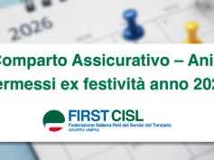 Comparto Assicurativo – Ania, permessi ex festività anno 2026