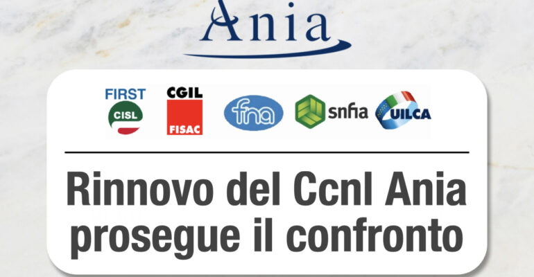Rinnovo Ccnl Ania, prosegue il confronto