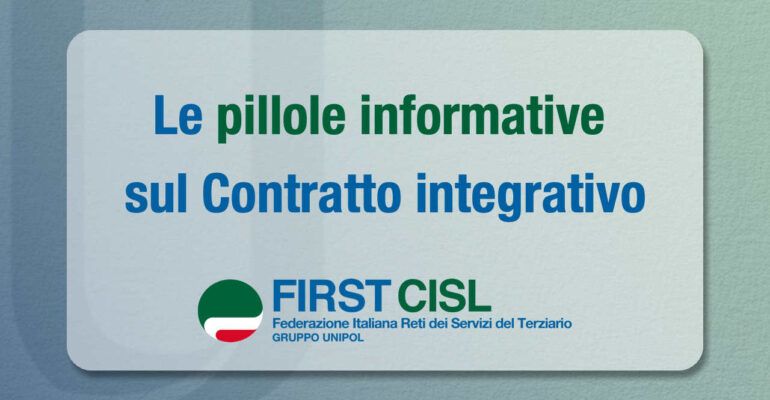 Le pillole sul Contratto integrativo aziendale del Gruppo Unipol