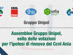 Assemblee Gruppo Unipol, esito delle votazioni per l’ipotesi di rinnovo del Ccnl Ania