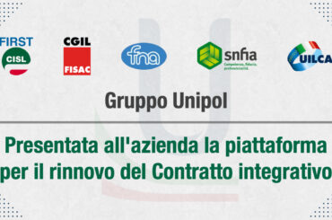 Presentata all’azienda la piattaforma per il rinnovo del Contratto integrativo aziendale