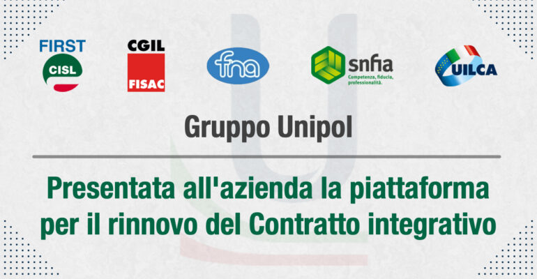 Presentata all’azienda la piattaforma per il rinnovo del Contratto integrativo aziendale