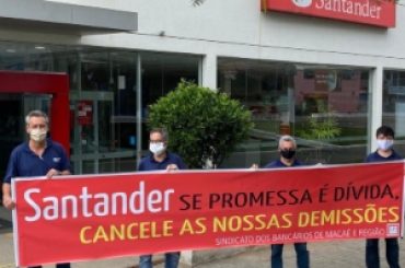 Banco Santander licenzia in Brasile, firma la petizione!