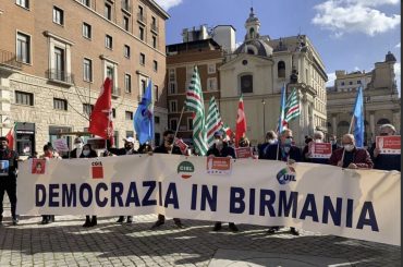 Cisl si mobilita per la libertà e la democrazia in Birmania