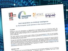 Firmata la Dichiarazione sull’Intelligenza Artificiale per il settore assicurativo europeo
