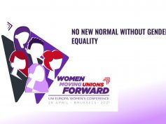 Uni Europa women’s conference, “Donne che portano avanti i sindacati”