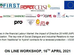 Mifid II e digitalizzazione, Workshop europeo on-line